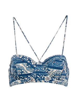 Somedays Lovin Indigo Wind Cross Back Bikini Top