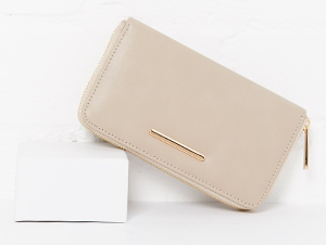 Mercury Rising Vegan Leather Zip Wallet