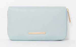 Mercury Rising Vegan Leather Zip Wallet