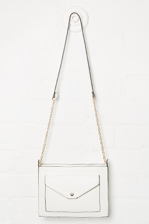 Anna Ella Vegan Leather Envelope Shoulder Bag