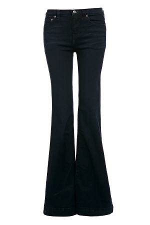 Free People Clean Flared High Rise Jeans