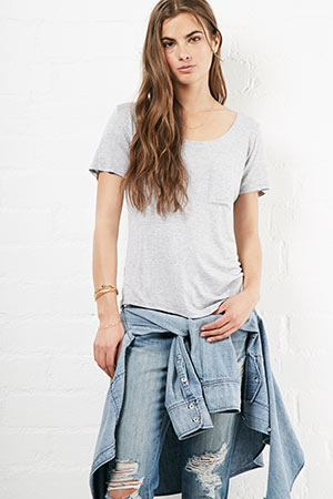 Six Crisp Days Basic Scoop Tee