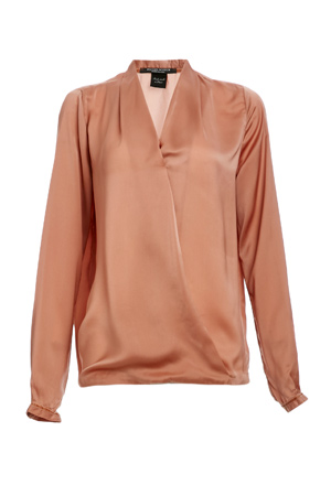 Maison Scotch Silky Cross-Over Blouse