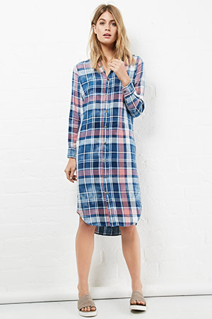 Current/Elliott The Long Shirt Dress