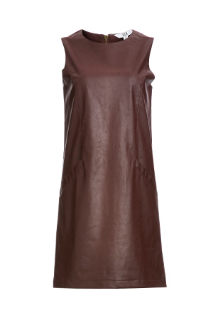 Jack by BB Dakota Orsino Vegan Leather Shift Dress