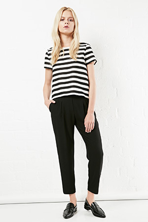 RD Style Pleat Front Drapery Soft Pants