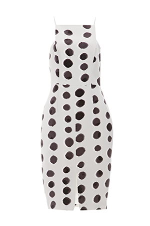 Keepsake Restless Heart Polka Dot Dress