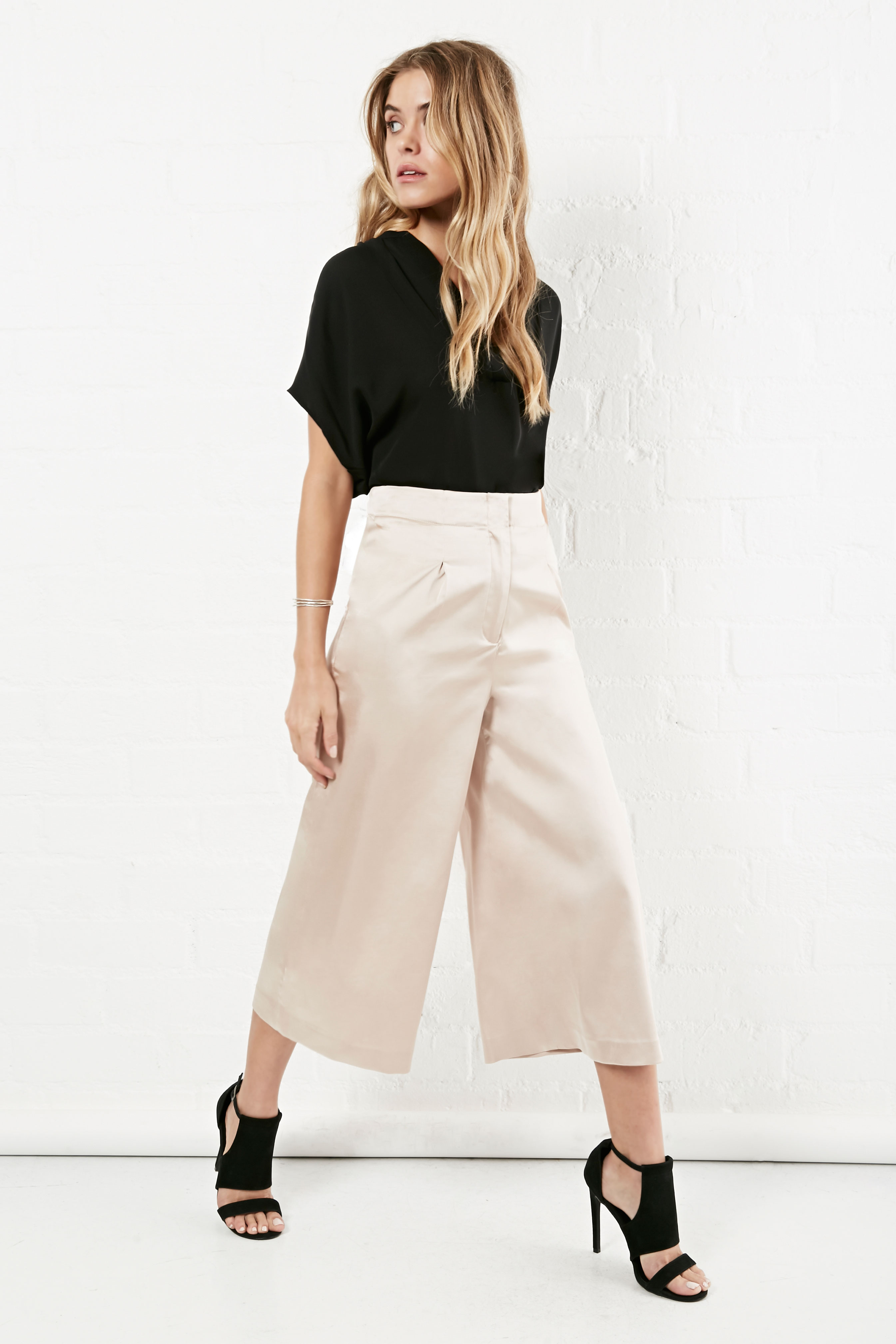 Sawyer Satin Culottes