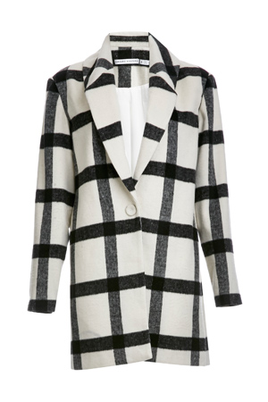 Finders Keepers Vacate Wool Blend Coat