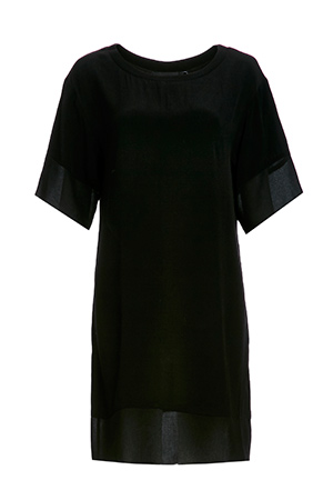 Blank Space Crepe Tee Dress