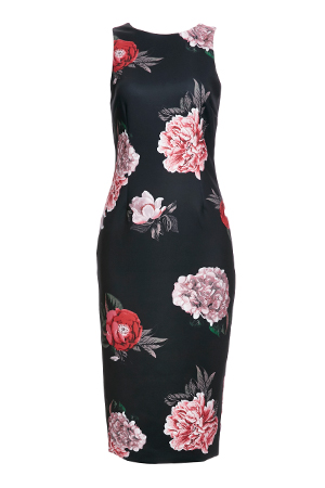 Cameo Erase Me Floral Midi Dress