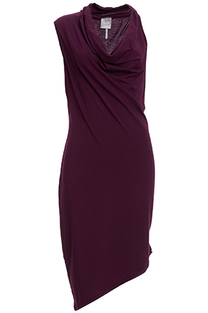 BOBI Asymmetrical Modal Jersey Dress