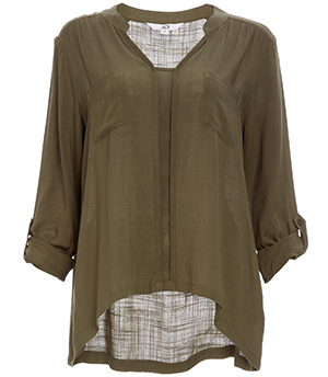 Jack by BB Dakota Mario V-Neck Blouse