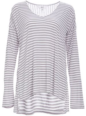 Jack by BB Dakota Rayon Striped Bryton Top