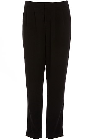 Pleated Straight Leg Trouser