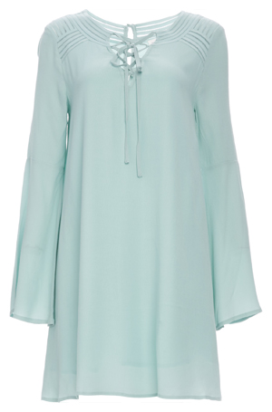 Tinted Minted Swing Dress