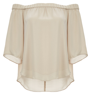 Hana Off Shoulder Tie Back Top