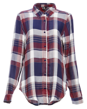 Jenny Classic Plaid Button Up