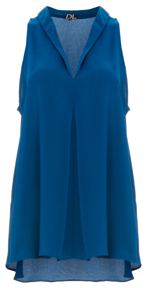 Colleen Shawl Collar Sleeveless Top