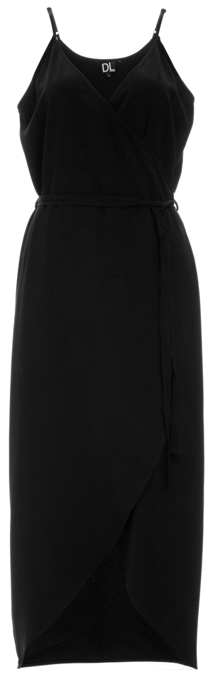 Dita Tulip Hem Wrap Dress