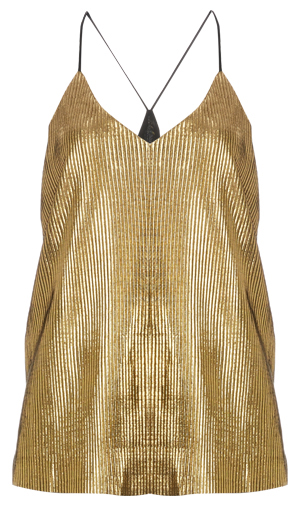Golden Girls Knife Pleat Tank
