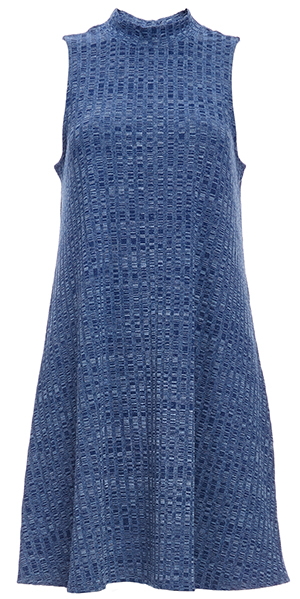 Parkview Mock Neck Rib Knit Dress