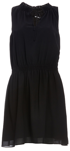 Susana Monaco Day Dream Ruche Neck and Waist Dress