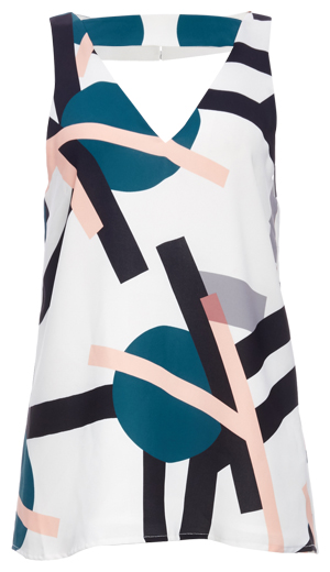 Cameo All Cried Out Spot Top