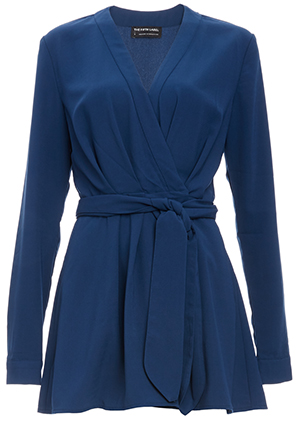 The Fifth Label Above & Beyond Playsuit in Navy | DAILYLOOK