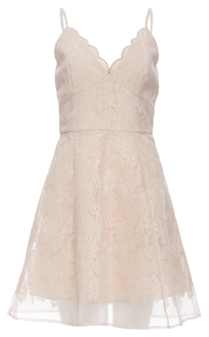Keepsake Florence Lace Mini Dress