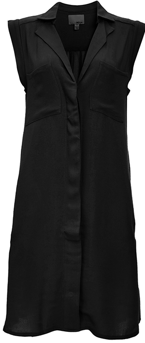 Greylin Tristan Woven Sleeveless Button Front Dress