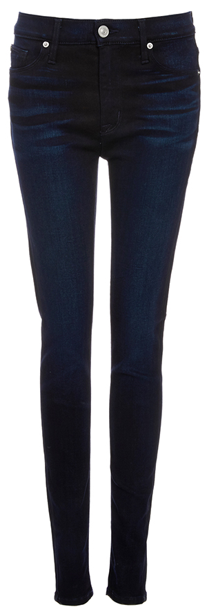 Hudson Barbara Midnight Sky Highwaist Super Skinny Jeans