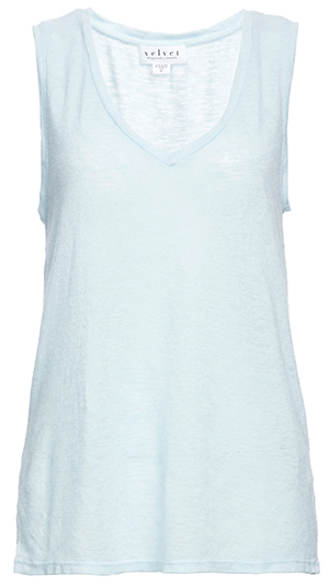 Velvet by Graham & Spencer Hermosa Burn-out Knitted Top