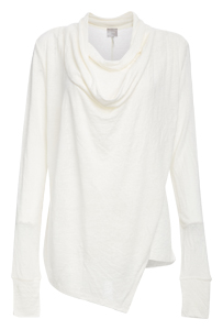 Bobi Shanti Crossover Front Knit Top