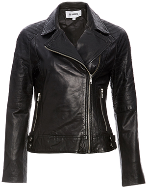 BB Dakota Leather Moto Jacket
