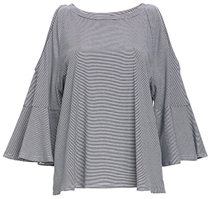 Leila Cold Shoulder Knit Top
