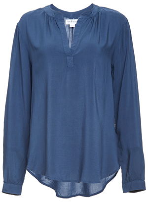 Velvet by Graham & Spencer Amelie Long Sleeve Challis Top