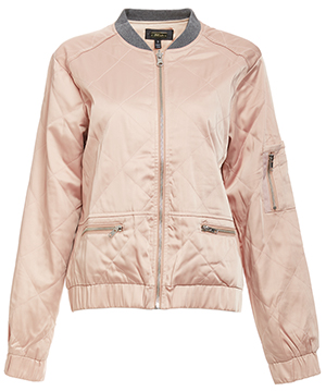 GREYLIN Ari Quilted Bomber Jacket