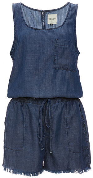 Hidden Jeans Denim Romper