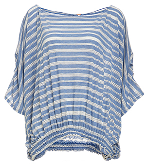 Free People Striped Azalea Crochet Knit Top