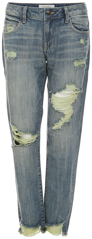 Hidden Jeans Distressed Straight Jeans