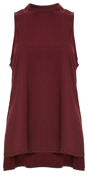 Aria Sleeveless Mockneck Knit Top