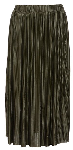 Eva Pleated Midi Skirt