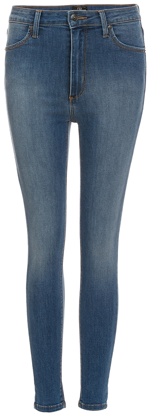 Just Black Mandy High Waist Cropped Skinny