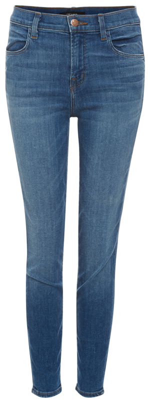 J Brand Alana High Rise Crop Skinny