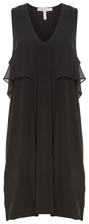 BCBGeneration Overlay Inset Dress