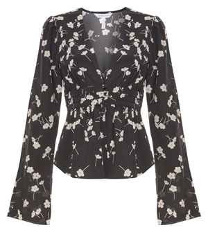 BCBGeneration Bell Sleeve Top