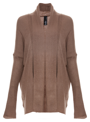 Bobi Open Front Knit Cardigan