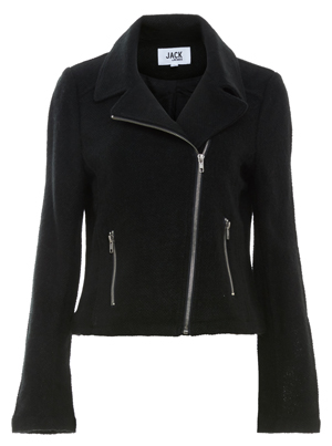 Jack by BB Dakota Textured Knit Moto Jacket