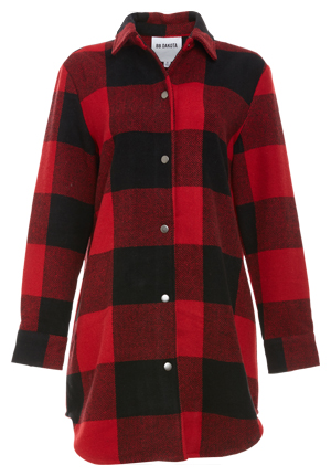 BB Dakota Oversized Buffalo Plaid Coat